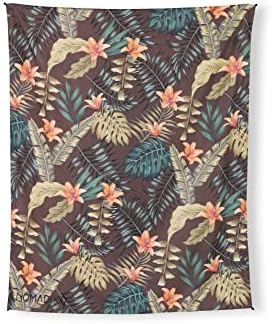 Nomadix Festival Blanket - Perfect For Picnics, Camping, & Lawn Seating - Plush Top & Water Resistant Base - Made With Post Consumer Recycled Materials - Stripes Retro - 60x70