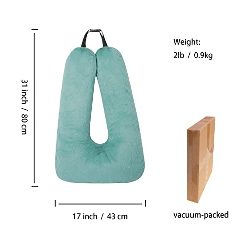  Kids Neck Pillow For Travel Provides Double Support To The Head And Neck In Any Sleeping Position On Flights, Car, And At Home, Comfortable Airplane Travel Pillow