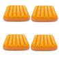 Intex Cozy Kidz Bright & Fun-Colored Inflatable Air Bed W/ Carry Bag (4 Pack)