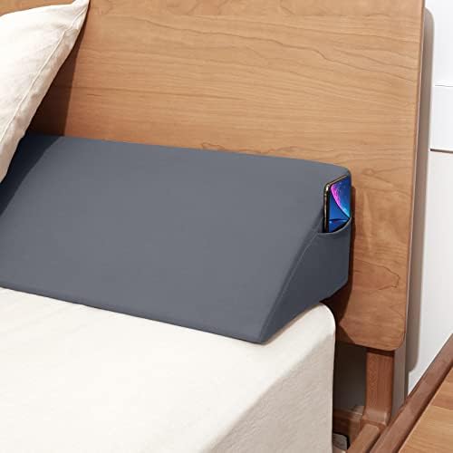  King Size(76"x10"x6") Bed Wedge Pillow, Bed Gap Filler, Mattress Wedge, Headboard Pillow Fill The Gap (0-7") Between Your Headboard And Mattress