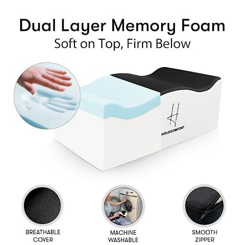  BBL Pillow After Surgery For Butt - Ultra Comfort, Max Support, Luxury Recovery Pillow - Soft Memory Foam Booty Sitting Pillow For Driving