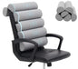  Lumbar Support Pillow For Office Chair,Computer/Desk Chair/Couch,Back Support Pillow Adjustable For Chair,Breathable Mesh Cover,Patented 6-fold Semi-circular Back Cushion Hanging On Office Chair,Soft