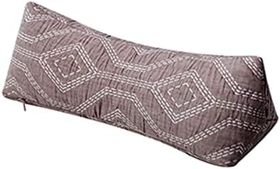  Neck & Cervical Pillows, Buckwheat Pillow Cervical Neck Roll Pillow Buckwheat Hulls Filling Cooling Round Pillows Lunch Break Buckwheat Pillow Office Waist Support Organic Buckwheat Pillow (Color : B