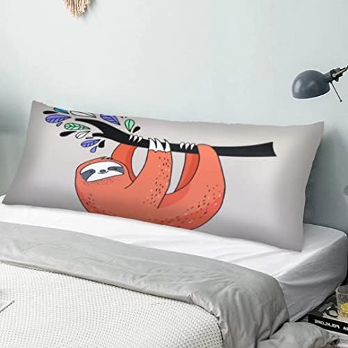  100 Dollar Bills Body Pillow Cover Funny USA Cash Current Money Us Dollars Long Pillow Case Protector With Zipper Rectangle Soft Large Pillow Cases Covers For Bedding,Couch,Sofa,Home Gifts 20"x54"