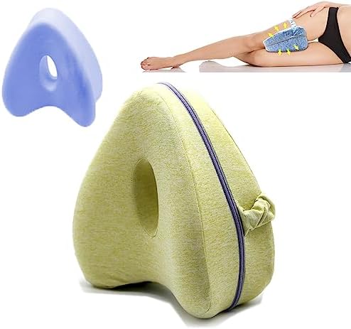  KCRPM SmoothSpine Alignment Pillow - Relieve Hip Pain & Sciatica (1pcs Navy Blue)