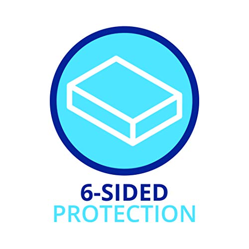  Allersoft| Queen Sleeper Sofa Mattress Cover With Secure Locking Zipper. Creates A Natural Seal On All Sides Of Your Pull-Out Sofa Mattress From Liquids, Dust, Pet Dander, Pollen & More