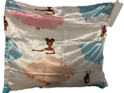  Satin Pillow Case To Retain Hair Moisture (Set Of 2 Queen Pillow Case 20 X 30 Inches)