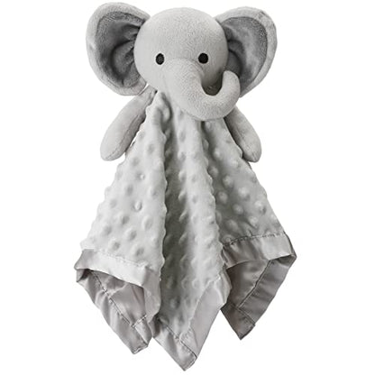  Pro Goleem Elephant Security Blanket With Stuffed Animal Snuggle Toy Lovey Soft Lovie Baby Registry Search Baby Girl Gifts For Infant And Toddler Pink 16 Inch