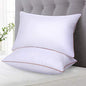  Pillows For Sleeping( Set Of 2, 3 Size ) Hypoallergenic Gel Hotel Pillows Down Alternative -High Firm Support For Side/Back Sleeper (King)