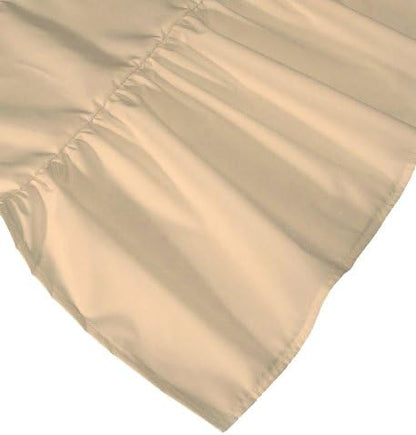  Dust Mite- And Allergen-Proof Bedskirt; “Premium Microfiber” (Queen; White)