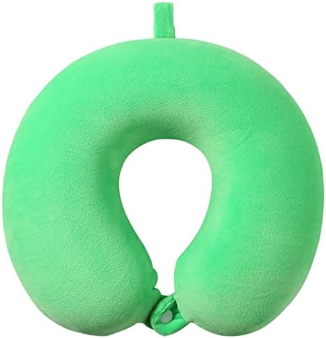  CHDN Travel Pillow Cute Comfortable&Washable Neck Pillow For Airplane Travel Office(Drak Blue)