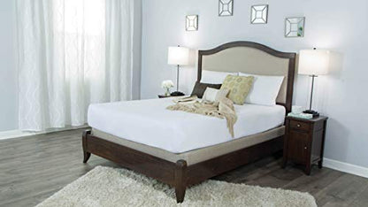  Premium Cotton Terry Cloth Waterproof Mattress Protector, Blocks Dust Mites And Allergens, Machine Washable, White King
