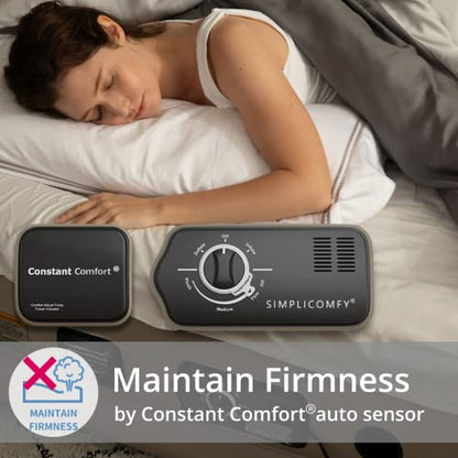  Deluxe Queen Maintain Firmness Air Mattress With Built-in Constant Comfort® Dual Pump 18” Inflatable Blow Up Air Bed Waterproof Punctual Resistant For Home Guests Travel Camping