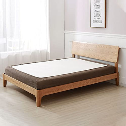  Box Spring Cover- Wrap Around Elastic, Vertical Stripe Pattern Bed Skirt Alternative,Replacing Bed Skirt For Hotel And Home- Polyester Filling,King （76＂×80＂,15’’Drop Length.