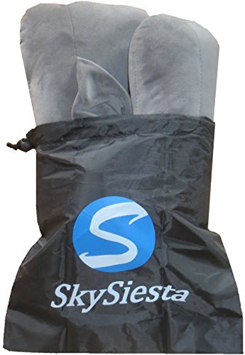  SkySiesta SNUG Travel Pillow - Head Support With L Shaped, Fiber Filled Sides. Patented Design.