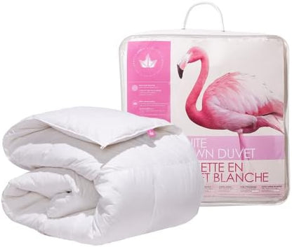  . - Regular Weight White Down Duvet King Size - 233 TC Shell 100% Cotton - Filled In Canada