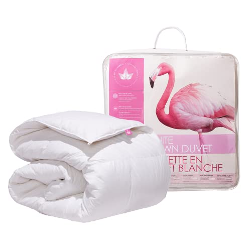  . - Regular Weight White Down Duvet King Size - 233 TC Shell 100% Cotton - Filled In Canada