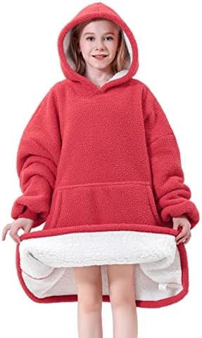  Oversized Blanket Hoodie For Adults - Extra Long Wearable Sweatshirt With Giant Sleeve, Hood And Pocket