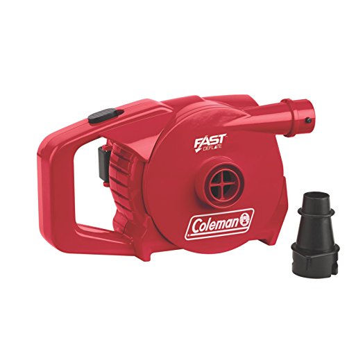 Coleman Handheld Pump For Air Mattress | Battery-Powered QuickPump For Inflating Air Beds