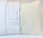  Organic Travel Pillow Shredded Latex With Premium Organic Cover Protector + 1 Organic Pillowcase (Non-Adjustable), For: Airplane, Car, Bus, Train, Camping & Business Travels