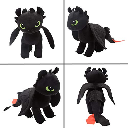  Franco Kids Bedding Super Soft Plush Cuddle Pillow Buddy, One Size, How To Train Your Dragon Toothless,Pink
