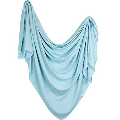  Copper Pearl Large Premium Knit Baby Swaddle Receiving Blanket Midnight