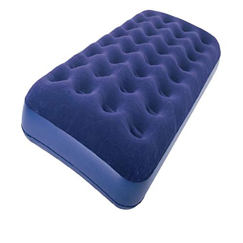  2-Piece Of Zaltana Twin Size Air Mattress With DC Air Pump (Battery Not Included) & 2 Inflatable Pillow Combo (AMNx2+APD+PL1x2)