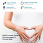  Wonder-Roll Self Inflating Travel Lumbar Pillow | Self Inflating Pillow Helps To Relax The Back. Use As An Inflatable Back Pillow, Inflatable Lumbar Pillow, And Inflatable Back Support