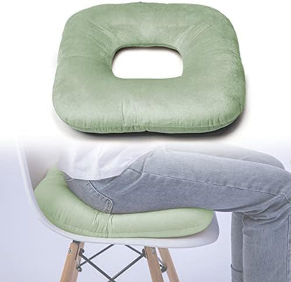  Hshbxd Donut Pillow For Tailbone Pain Relief Cushion, Sciatica Pain Relief Pad For Hemorrhoids, Pregnancy, Prostate And Surgery Recovery, Cushion Suitable For Office, Long Travel, Car And Home Sofa