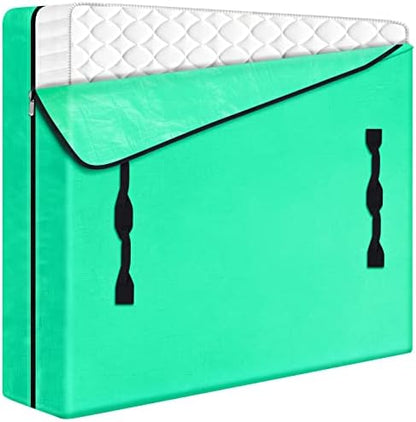  Mattress Bags For Moving Queen Size Reusable Mattress Storage Bag With Zipper Heavy Duty Tarp Mattress Cover For Moving With Handles Moving Mattress Bag Protector Moving Supplies & Moving Bags