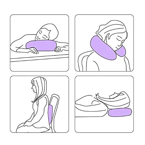  Kids Travel Pillow, Neck Pillow For Kids, Unicorn Traveling Soft 360° Head & Neck Sleeping Supporting Children Animal U Shaped Cushion,Car Seat & Airplane Travel Accessories,Christmas Gift