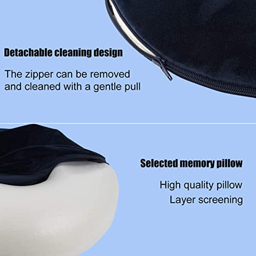  Donut Pillow Seat Cushion Orthopedic Design, Hemorrhoid Treatment Tailbone Cushion, Large Seat Cushion For Prostate/Pregnancy/Bed Sores/Coccyx/Sciatica For Office Chair Car Or Travel 1PC