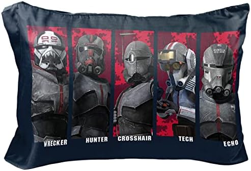  Jay Franco Minecraft Diamond Life 1 Pack Pillowcase - Double-Sided Super Soft Bedding - Featuring Minecraft's Sword & Pickaxe (Official Minecraft Product)