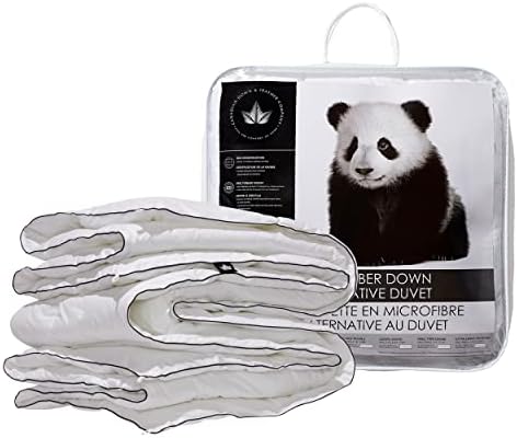  Canadian Down & Feather Co. - All Season Microfiber Down Alternative Duvet Comforter King Size - Machine Washable - 260 TC Shell 100% Cotton - Oeko TEX Certified
