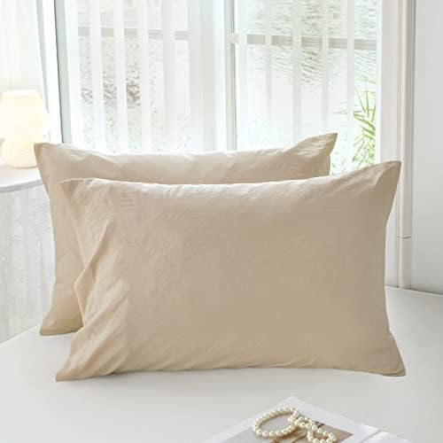  Super Soft Pillowcase - Washed Microfiber Lightweight Pillow Cases Body Size Sage Green 1PCS, Easy Care And Fade Resistant Stain Resistant 20x54 Inches