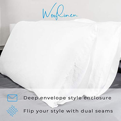  Modern Standard/Queen Bamboo Pillowcases | 100% Pure Viscose | Set Of 2 | Breathtakingly Soft