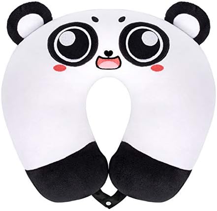  GLCS GLAUCUS Kids Travel Pillow For Airplane Car Seat Cute Animal Neck Pillow Comortable U Shaped Head Chin Support Pillow Travel Essentials For Toddlers Adults Road Trip Strawberry
