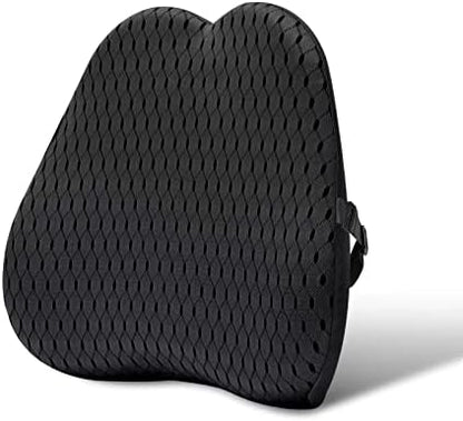  Bipintip Memory Foam Throw Pillow - Wedge Shaped Decorative Couch Pillow，Throw Pillow For Bed Living Room Outroom Quirky Home Decor - Breathable - Lumbar Knee Leg Travel Pillow(Black)