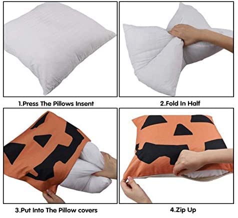  Farg Set Of 4,Keith Haring's Graffiti Painting Decorative Throw Pillow Covers,One-Side Printed,Cotton Linen, Inch(45x45cm)
