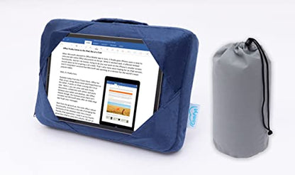  Comfyt Travel Pillow, Camping Pillow, Tablet Stand, Small Pillow Backpack Pillow Memory Foam Pillow Car Seat Cushion Lumbar Back Pillow, Tablet Holder Pillow Flight Pillow Kids Toddler Pillow