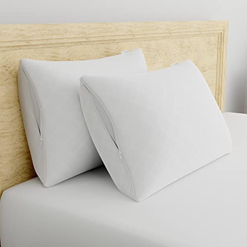  Breathable, Zippered Pillow Protector, Standard/Queen – 2 Pack