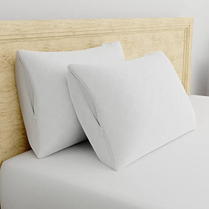  Breathable, Zippered Pillow Protector, Standard/Queen – 2 Pack