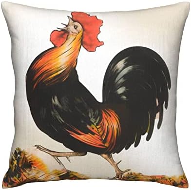  FLYSWALLOW Funny Mordern Throw Pillow Case, Accept Square Pillow Cover, 18"X18",Throw Cushion Covers For Couch Chair Bedroom Farmhouse Sofa(Donkey)