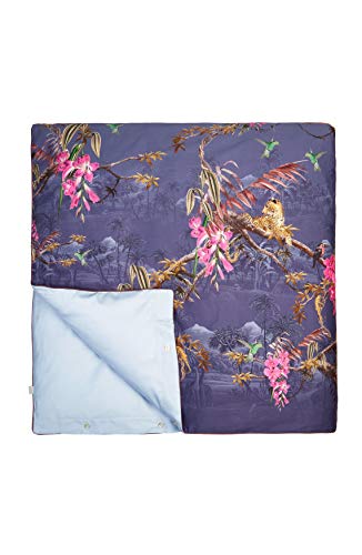Ted Baker Hibiscus Duvet Set, Twin, Dark Grey