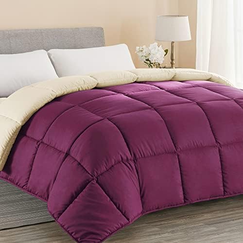  Seward Park Twin Duvet Insert Lightweight Soft Comforter Down Alternative Fluffy Breathable Cooling Summer Dorm Bedding Reversible Bed Quilted White