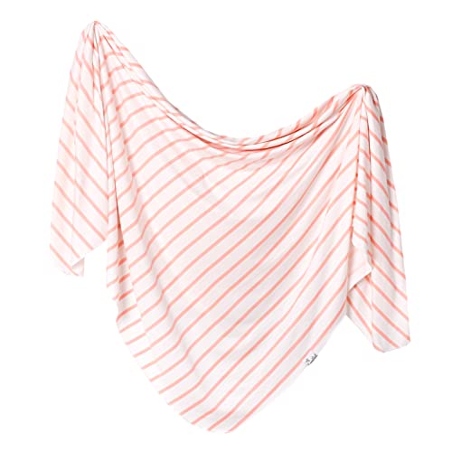 Copper Pearl Large Premium Knit Baby Swaddle Receiving Blanket Rad
