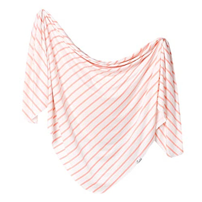  Copper Pearl Large Premium Knit Baby Swaddle Receiving Blanket Rad
