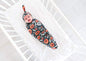  Large Premium Knit Baby Swaddle Receiving Blanket Poppy