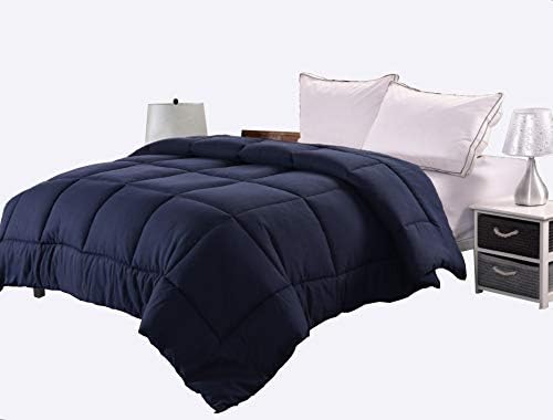  Ghooss All Season Black Bedding Down Comforter -Hotel Quality Luxury Quilt With Corner Tabs-Super Microfiber Fill -Machine Washable-King Size