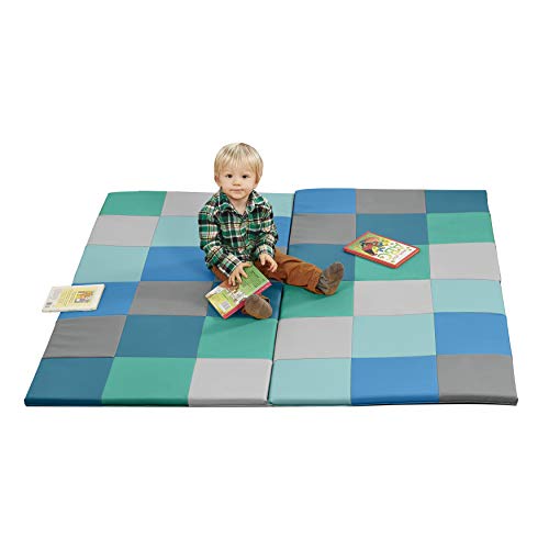  SoftZone Patchwork Activity Mat, Folding Playmat, Assorted